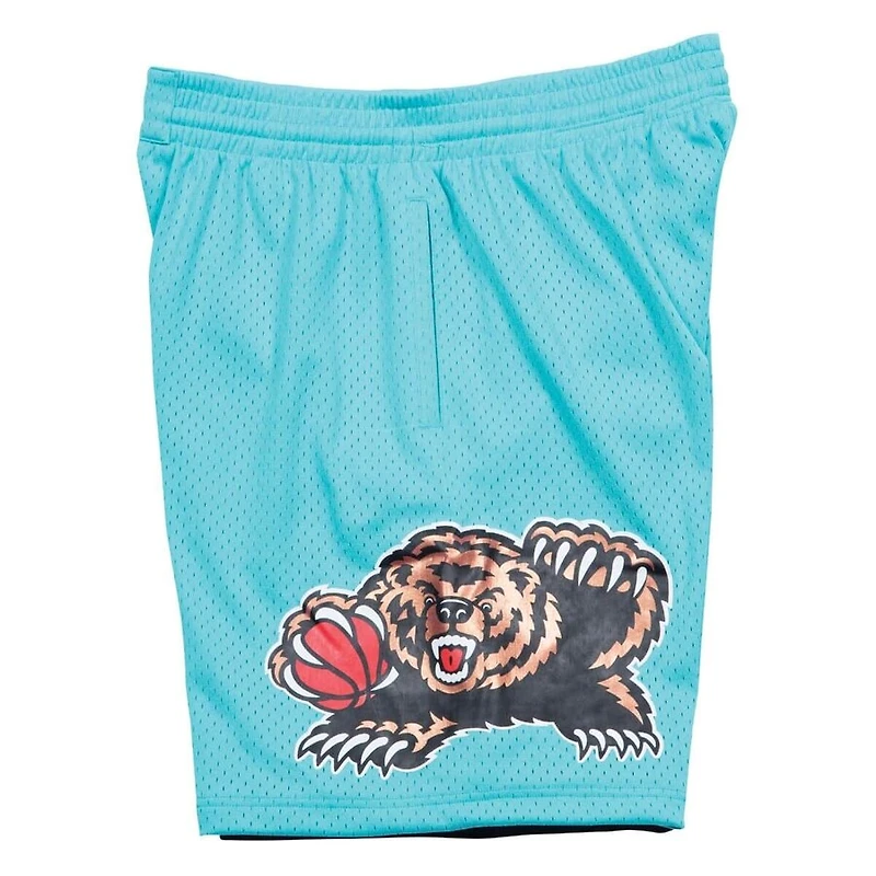 Vancouver Grizzlies Mitchell & Ness Hardwood Classics Team Teal 1996-97 Swingman Shorts