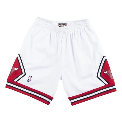 Chicago Bulls Mitchell & Ness Hardwood Classics Team White 1997-98 Swingman Shorts