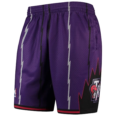 Toronto Raptors Mitchell & Ness Hardwood Classics Team Purple 1998-99 Swingman Shorts