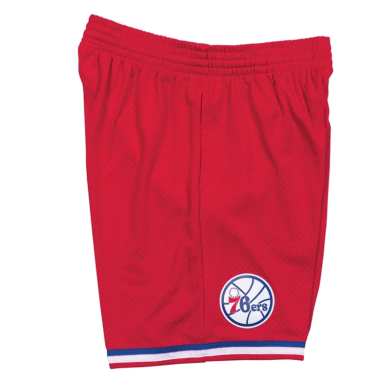 Philadelphia 76ers Mitchell & Ness Hardwood Classics Team Red 1982-83 Swingman Shorts