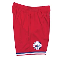 Philadelphia 76ers Mitchell & Ness Hardwood Classics Team Red 1982-83 Swingman Shorts