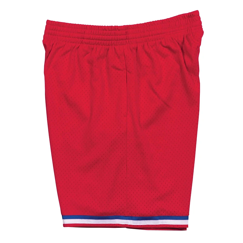 Philadelphia 76ers Mitchell & Ness Hardwood Classics Team Red 1982-83 Swingman Shorts