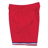 Philadelphia 76ers Mitchell & Ness Hardwood Classics Team Red 1982-83 Swingman Shorts