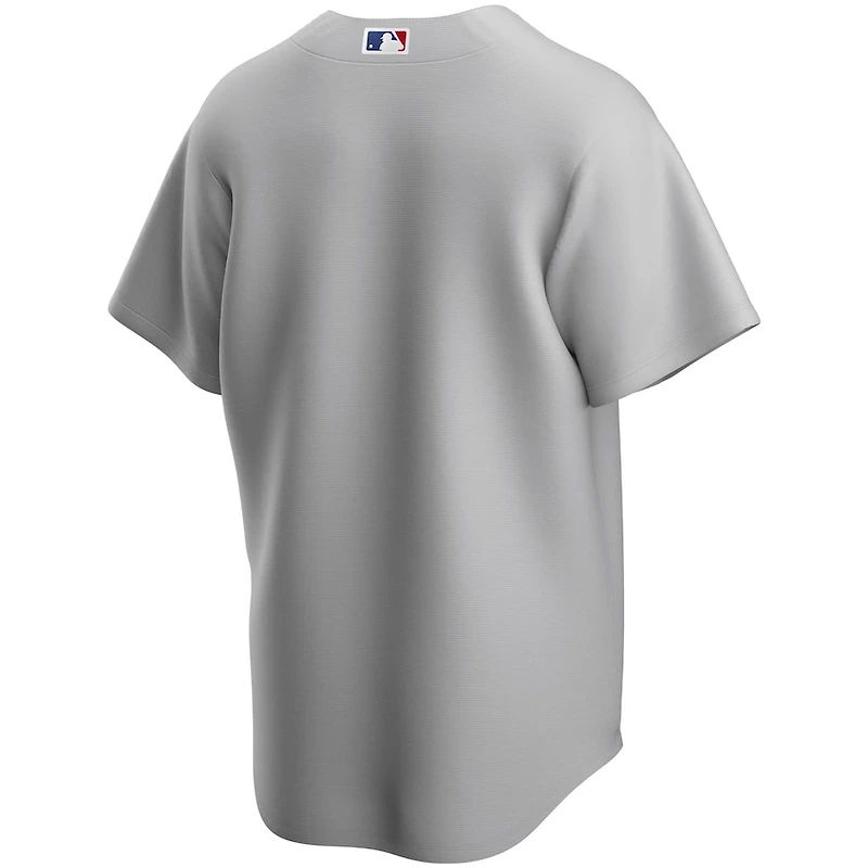 Los Angeles Dodgers Blank Nike Gray Road Jersey