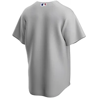 Los Angeles Dodgers Blank Nike Gray Road Jersey