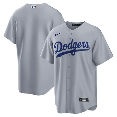 Los Angeles Dodgers Blank Nike Gray Road Jersey