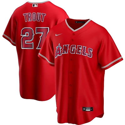 Los Angeles Angels Mike Trout Nike Red Alternate 2020 Player Jersey