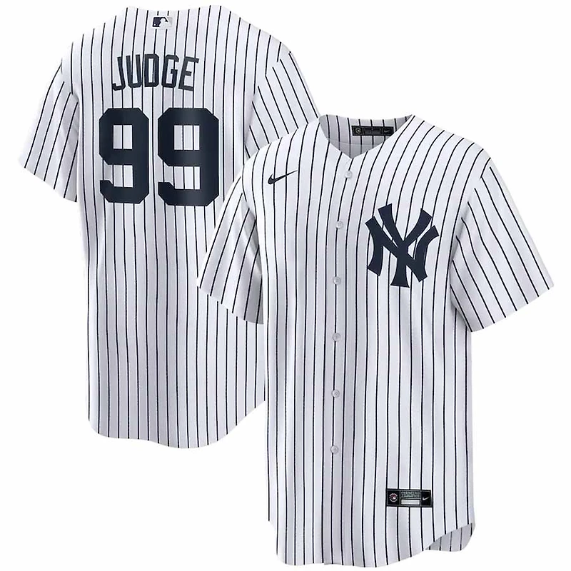 New York Yankees Aaron Judge Nike White Home Player Jersey