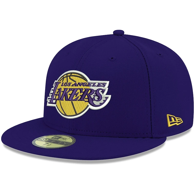 Los Angeles Lakers New Era 59FIFTY Fitted Purple Hat