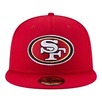 San Francisco 49ers Red New Era 59FIFTY Fitted Hat