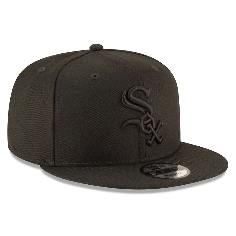 Chicago White Sox New Era Primary Logo Basic 59Fifty Black-Black Fitted hat