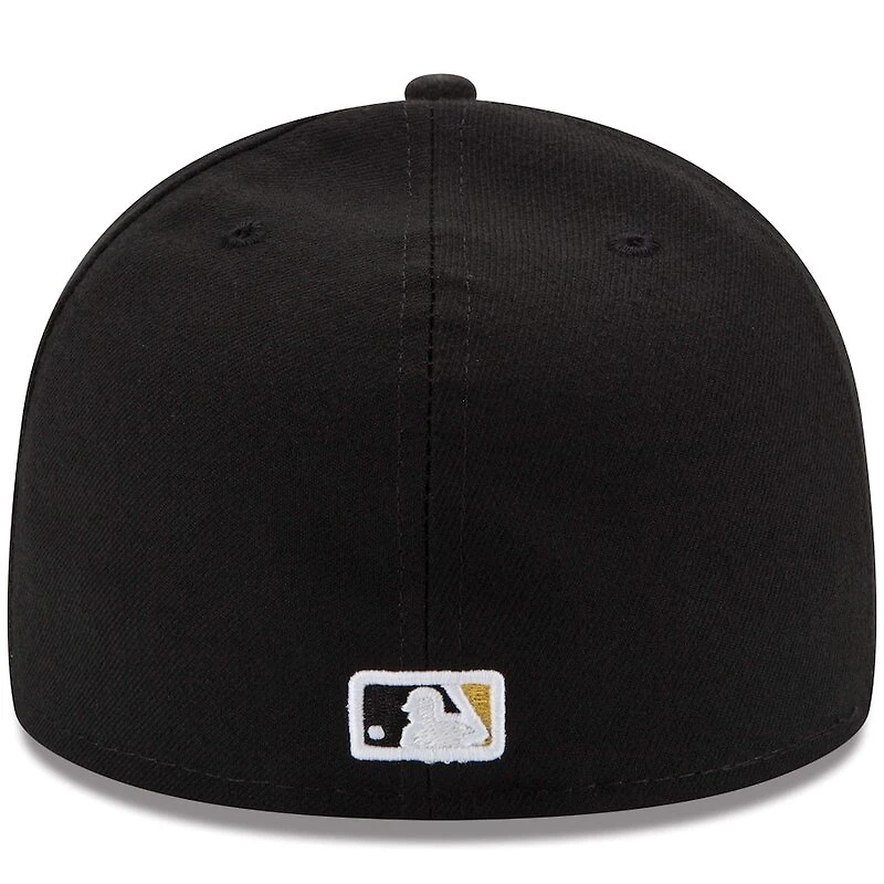 Pittsburgh Pirates New Era Game Authentic Collection Black On-Field 59FIFTY Fitted Hat