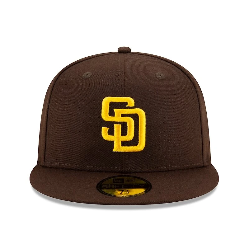 San Diego Padres New Era 2020 Authentic Collection Brown On-Field 59FIFTY Fitted Hat
