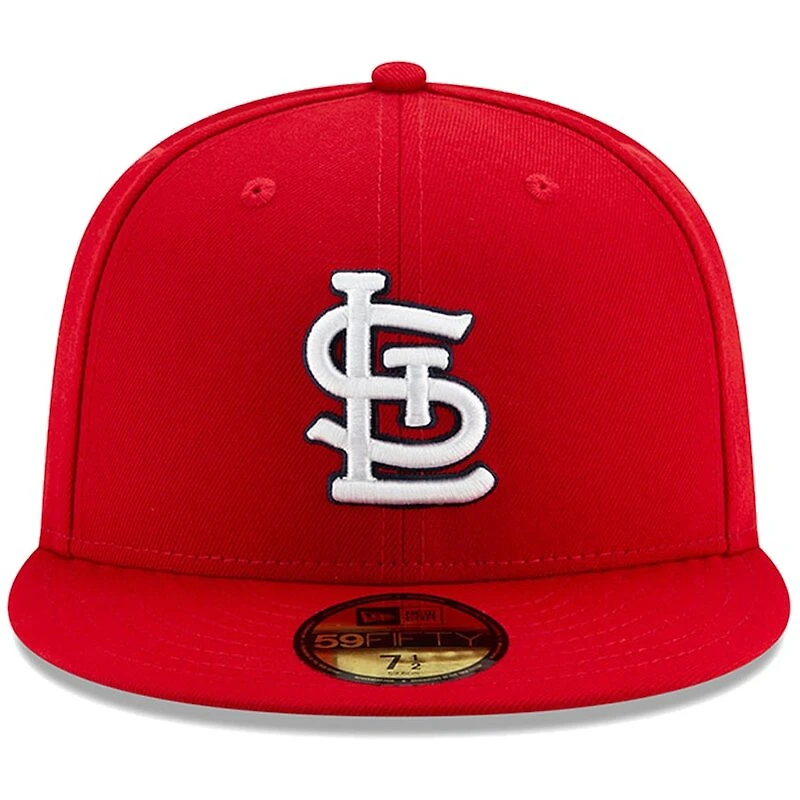 St. Louis Cardinals New Era Authentic Collection Red On-Field 59FIFTY Fitted Hat