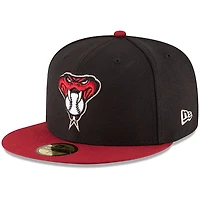 Arizona Diamondbacks New Era Authentic Collection Black And Red On-Field 59FIFTY Fitted Hat