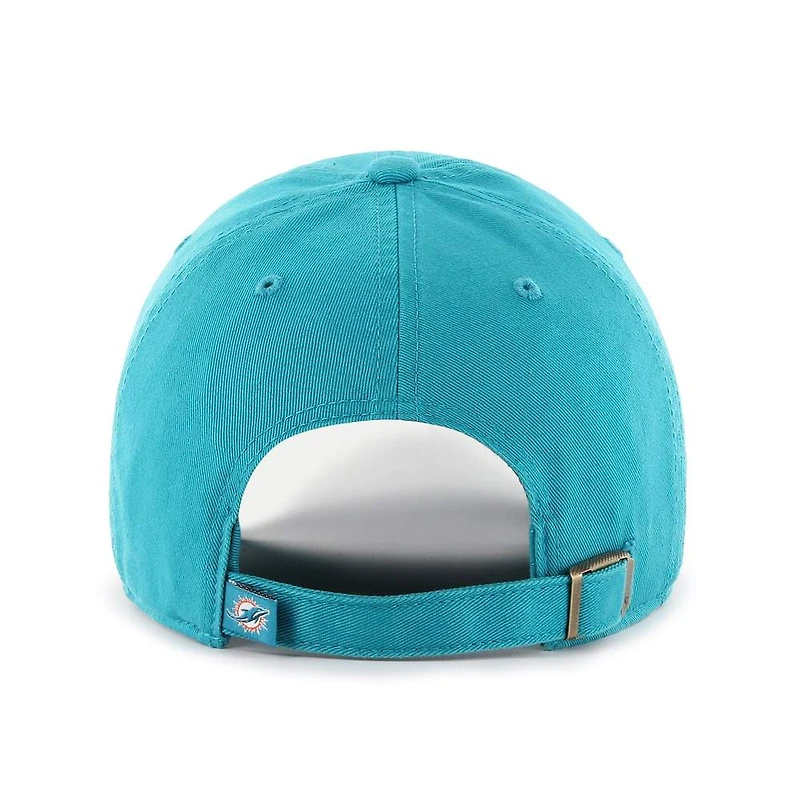 Miami Dolphins 47 Clean Up Adjustable Teal Hat