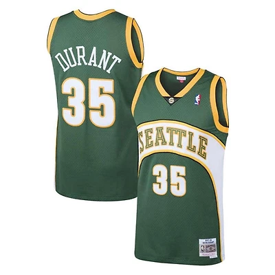Youth Seattle Supersonics Kevin Durant Mitchell & Ness Hardwood Classics Green Swingman Jersey