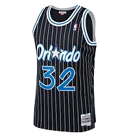 Orlando Magic Shaquille O'Neal Black 1994-95 Hardwood Classic Swingman Jersey