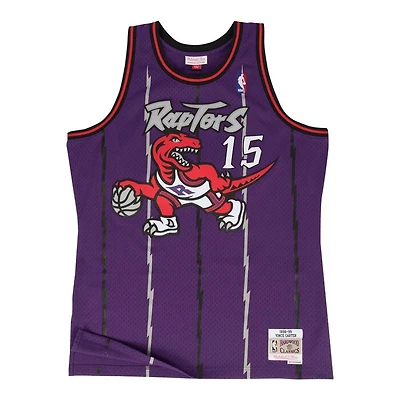 Vince Carter Toronto Raptors Mitchell & Ness 1998-99 Hardwood Classics Swingman Player Purple Jersey