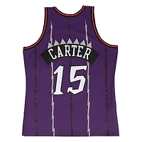 Vince Carter Toronto Raptors Mitchell & Ness 1998-99 Hardwood Classics Swingman Player Purple Jersey