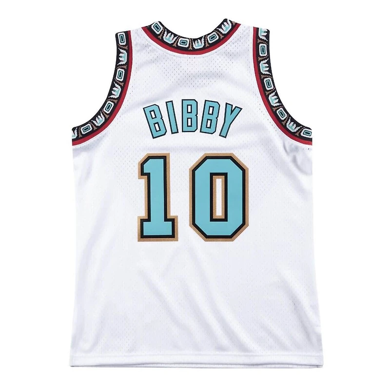 Vancouver Grizzlies Mike Bibby Mitchell & Ness 1998-99 Hardwood Classics Swingman Player White Jersey