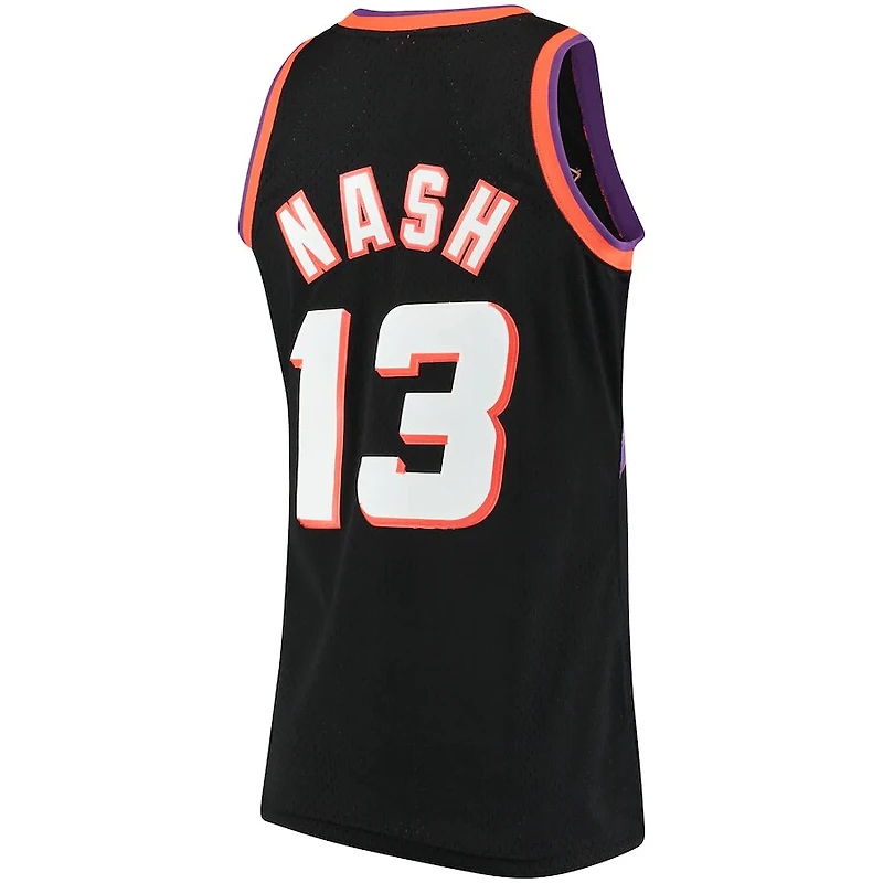 Steve Nash Phoenix Suns Mitchell & Ness 1996-97 Hardwood Classics Swingman Player Black Jersey