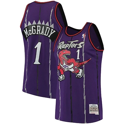 Tracy McGrady Toronto Raptors Mitchell & Ness 1998-99 Hardwood Classics Swingman Player Purple Jersey
