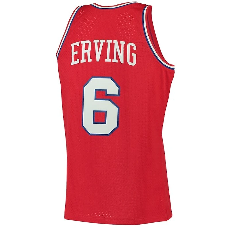 Philadelphia 76ers Julius Erving Mitchell & Ness 1982-83 Hardwood Classics Swingman Player Red Jersey