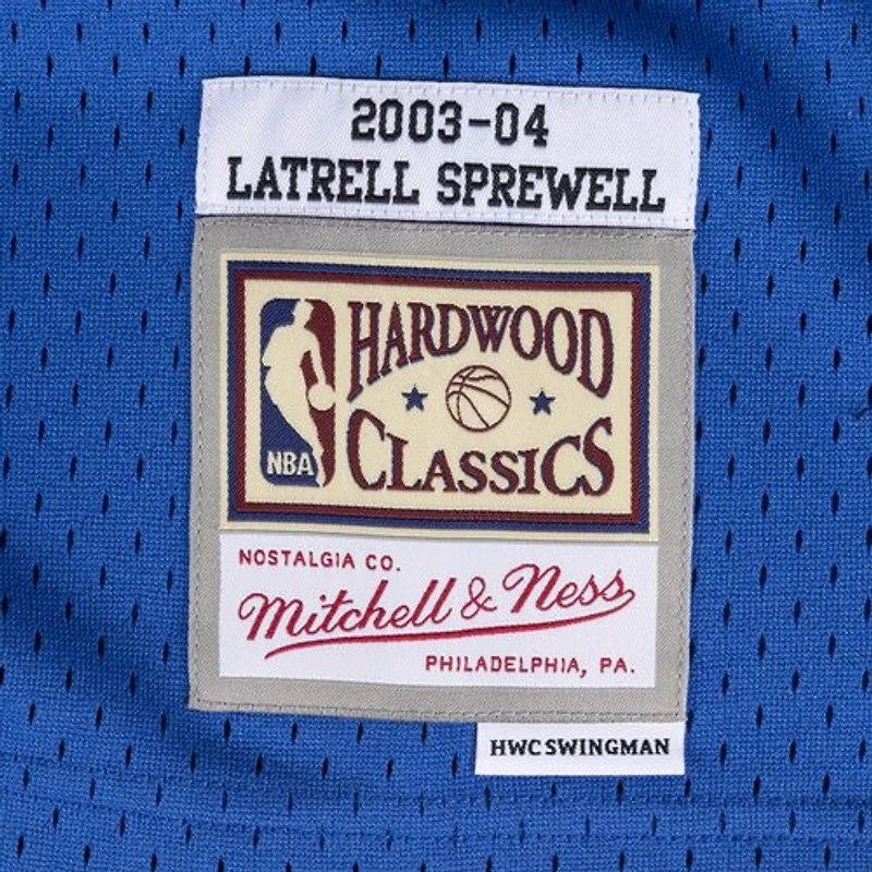 Minnesota Timberwolves Latrell Sprewell Mitchell & Ness 2003-04 Hardwood Classics Swingman Player Blue Jersey