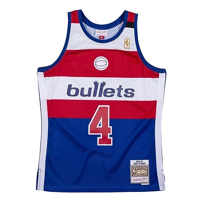 Washington Bullets Chris Webber Mitchell & Ness - Hardwood Classics Swingman Player Jersey