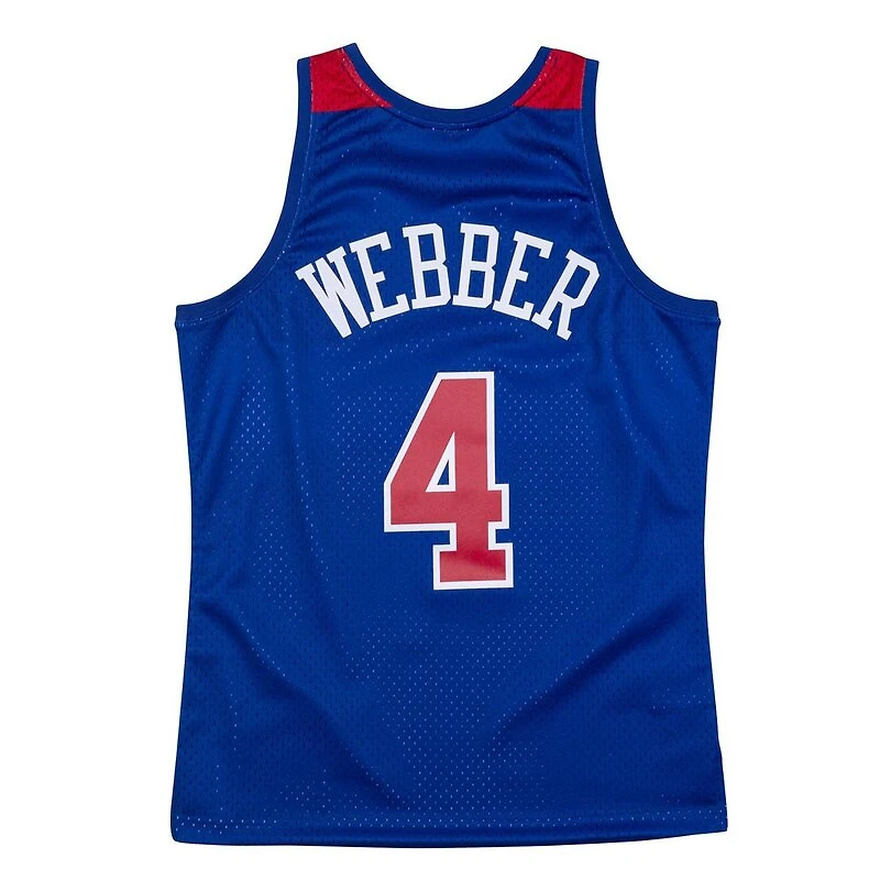 Washington Bullets Chris Webber Mitchell & Ness - Hardwood Classics Swingman Player Jersey
