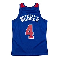 Washington Bullets Chris Webber Mitchell & Ness - Hardwood Classics Swingman Player Jersey