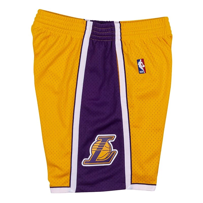 Los Angeles Lakers Mitchell & Ness Hardwood Classics 2009-10 Gold Swingman Shorts