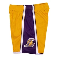 Los Angeles Lakers Mitchell & Ness Hardwood Classics 2009-10 Gold Swingman Shorts