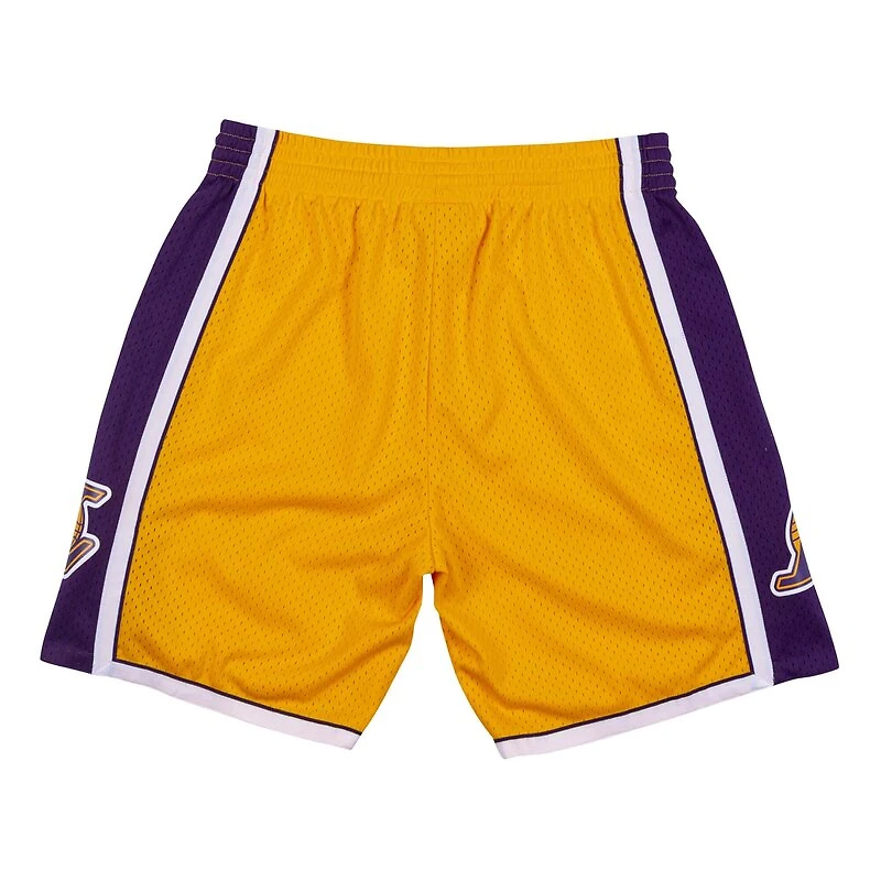 Los Angeles Lakers Mitchell & Ness Hardwood Classics 2009-10 Gold Swingman Shorts