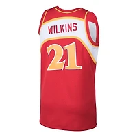 Atlanta Hawks Dominique Wilkins Mitchell & Ness 1986-87 Hardwood Classics Swingman Player Red Jersey