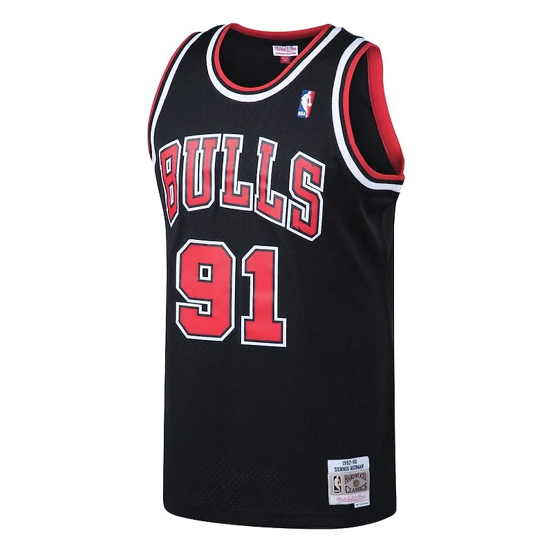 Chicago Bulls Dennis Rodman Mitchell & Ness 1997-98 Hardwood Classics Swingman Player Jersey