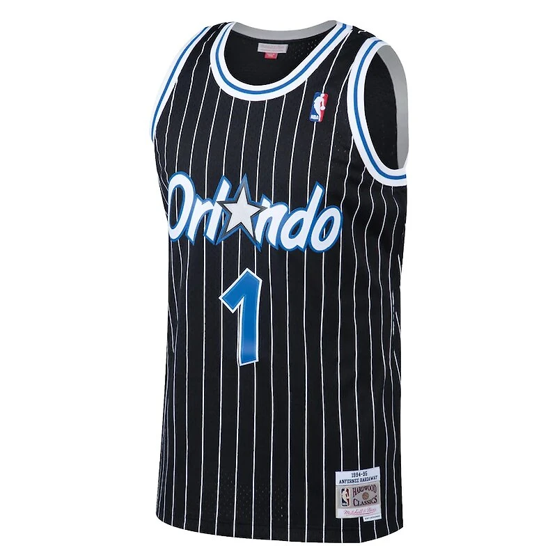 Orlando Magic Penny Hardaway Mitchell & Ness 1994-95 Hardwood Classics Swingman Player Pinstripe Jersey