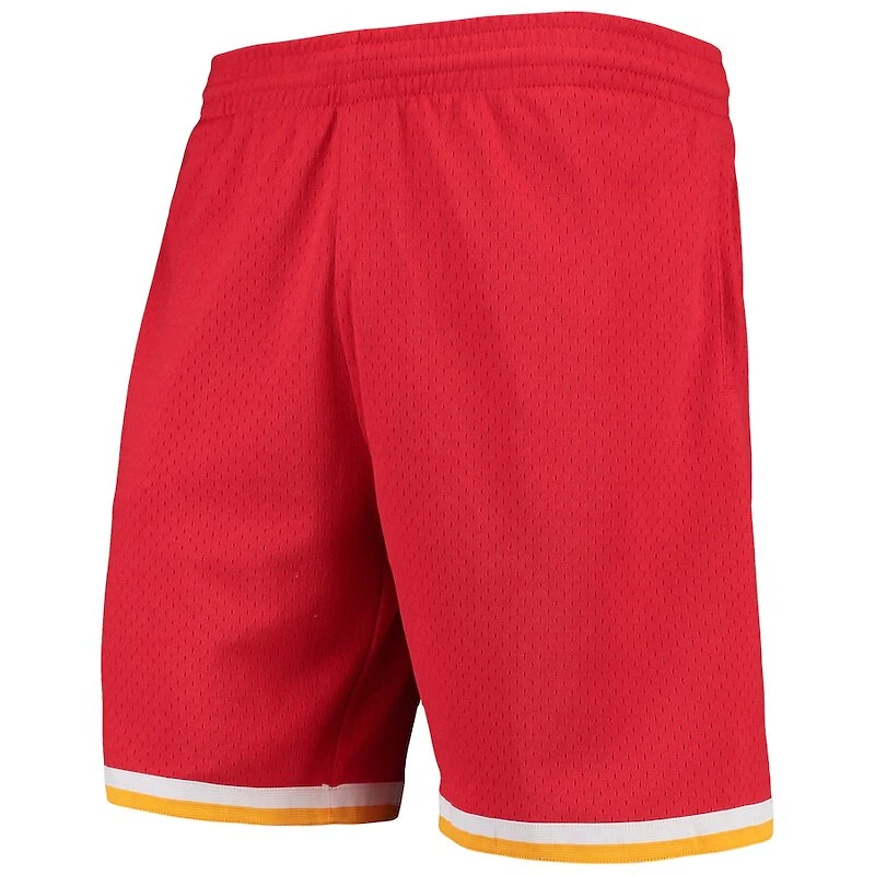 Houston Rockets Mitchell & Ness Hardwood Classics Red Swingman Shorts
