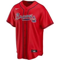 Youth Atlanta Braves Ronald Acuna Jr. Nike Red Alternate 2020 Player Jersey