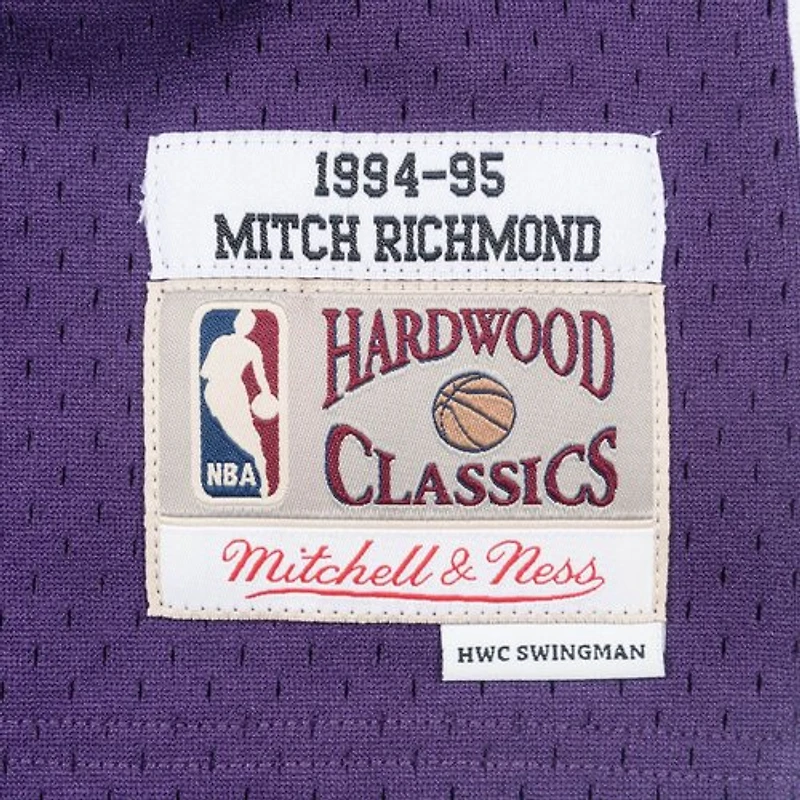 Sacramento Kings Mitch Richmond Mitchell & Ness 1994-95 Hardwood Classics Swingman Player Purple Jersey
