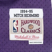 Sacramento Kings Mitch Richmond Mitchell & Ness 1994-95 Hardwood Classics Swingman Player Purple Jersey
