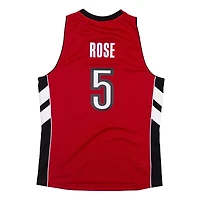 Toronto Raptors Jalen Rose Mitchell & Ness 2004-05 Hardwood Classics Swingman Player Red Jersey