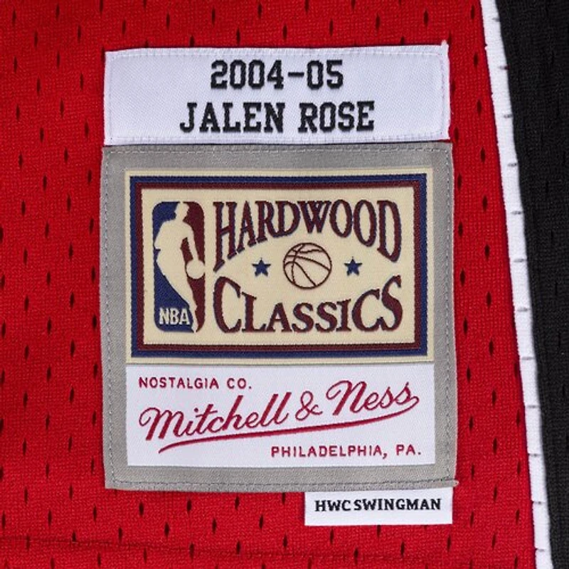 Toronto Raptors Jalen Rose Mitchell & Ness 2004-05 Hardwood Classics Swingman Player Red Jersey