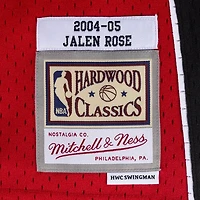 Toronto Raptors Jalen Rose Mitchell & Ness 2004-05 Hardwood Classics Swingman Player Red Jersey