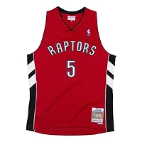 Toronto Raptors Jalen Rose Mitchell & Ness 2004-05 Hardwood Classics Swingman Player Red Jersey
