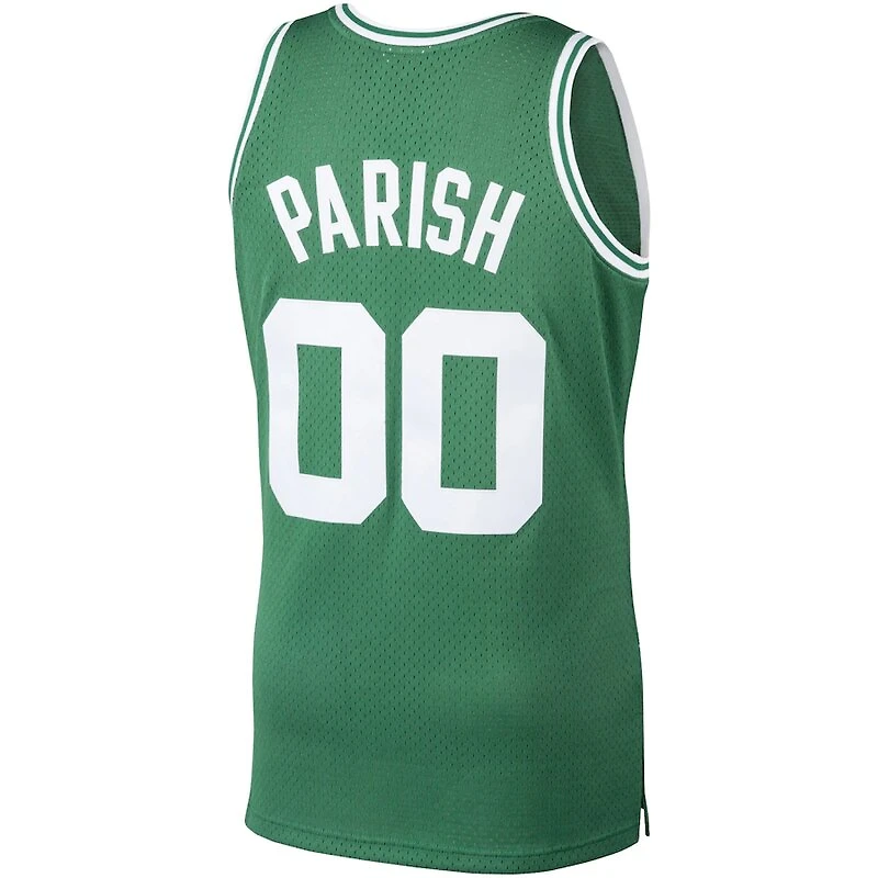 Boston Celtics Robert Parish Mitchell & Ness 1985-96 Hardwood Classics Swingman Player Green Jersey