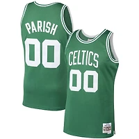 Boston Celtics Robert Parish Mitchell & Ness 1985-96 Hardwood Classics Swingman Player Green Jersey