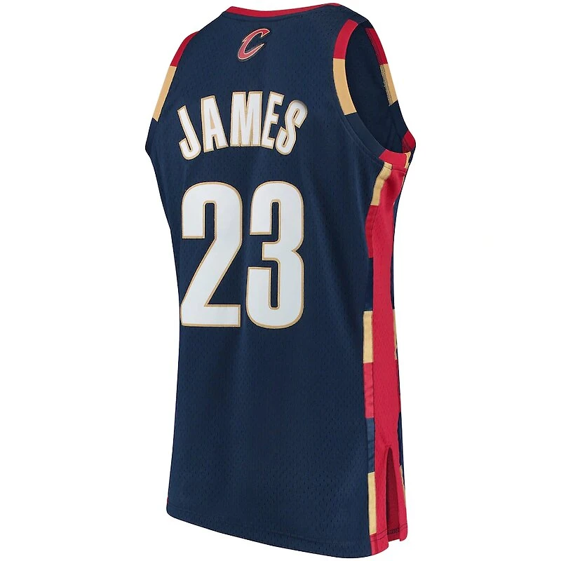 Cleveland Cavaliers Lebron James Mitchell & Ness 2008-09 Hardwood Classics Swingman Player Navy Jersey