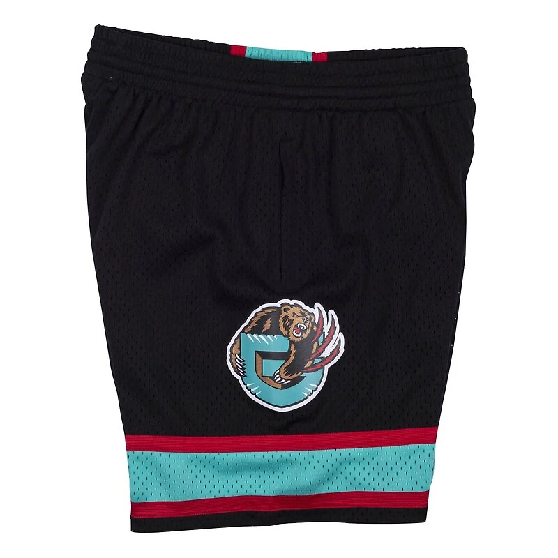 Memphis Grizzlies Mitchell & Ness 2001-02 Black Swingman Shorts